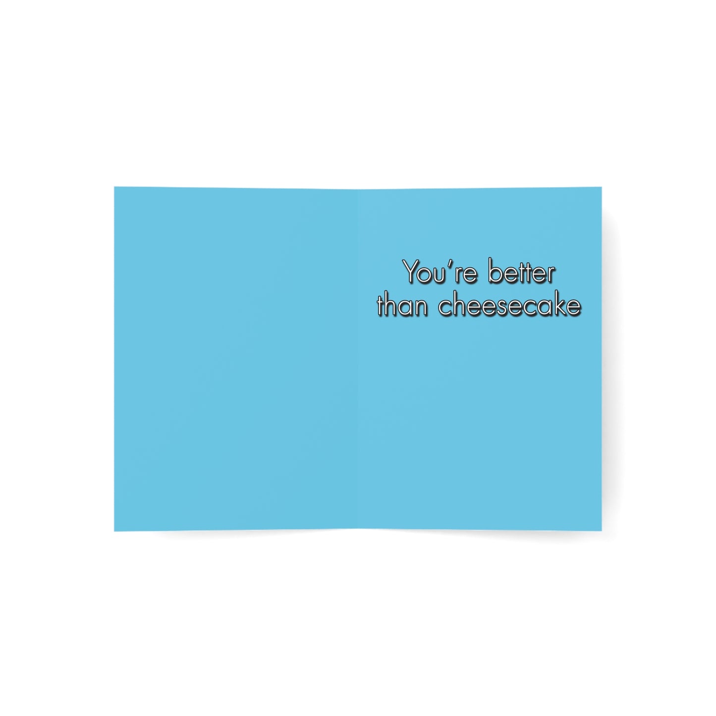 Thank You for Being a Friend Greeting Card (Blue) - The Golden Girls - (1, 10, 30, and 50pcs)