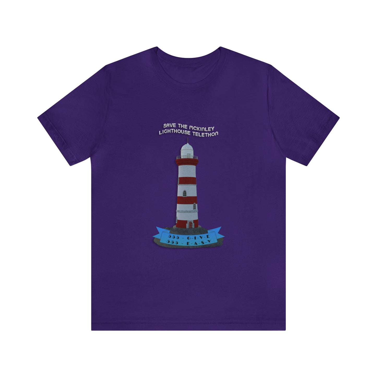 Save The McKinley Lighthouse Telethon - The Golden Girls - Unisex Jersey Short Sleeve Tee