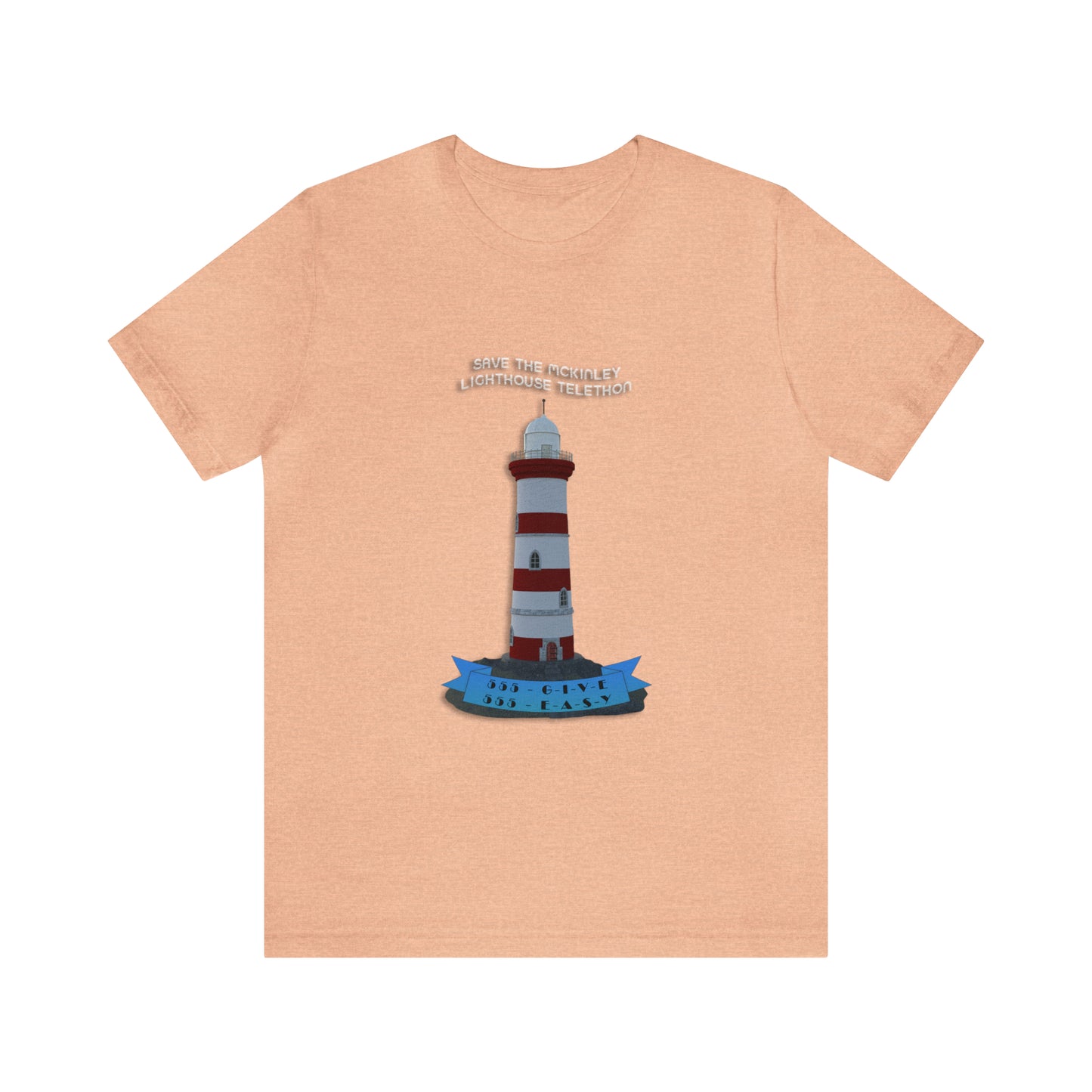 Save The McKinley Lighthouse Telethon - The Golden Girls - Unisex Jersey Short Sleeve Tee