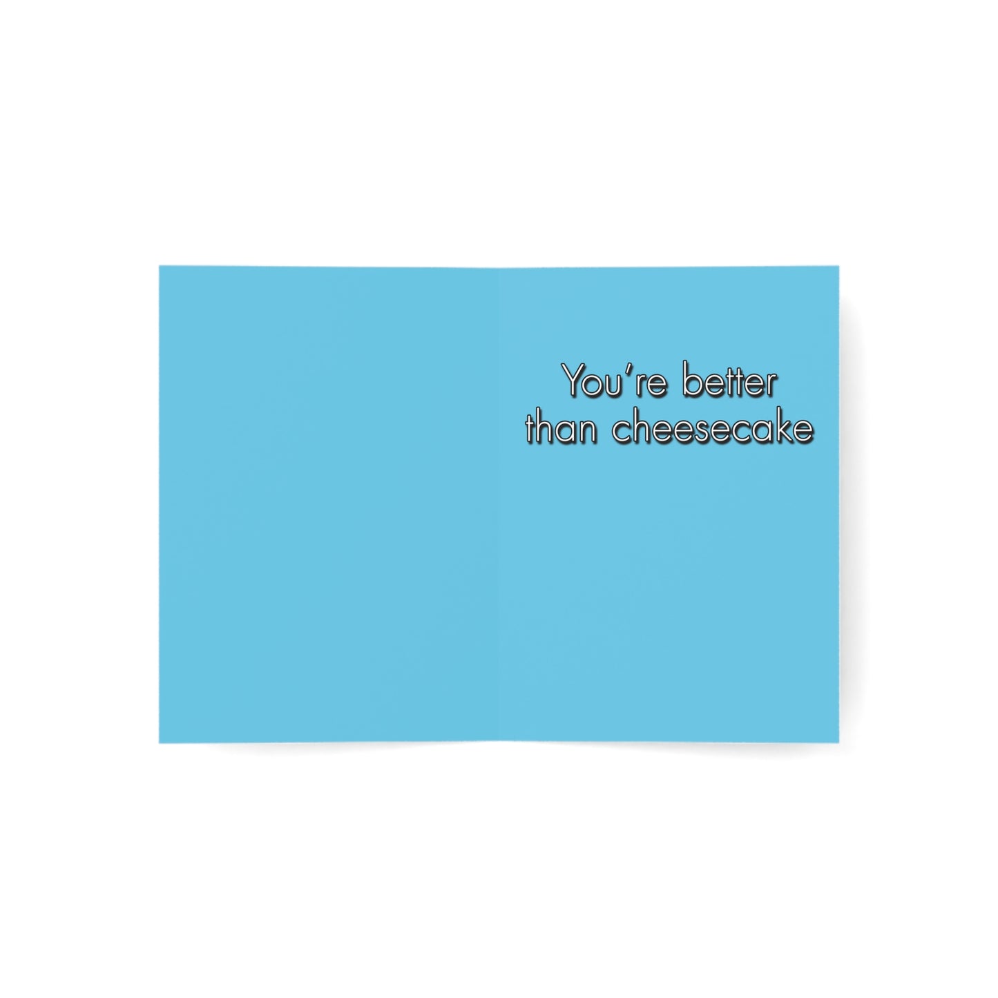 Thank You for Being a Friend Greeting Card (Blue) - The Golden Girls - (1, 10, 30, and 50pcs)
