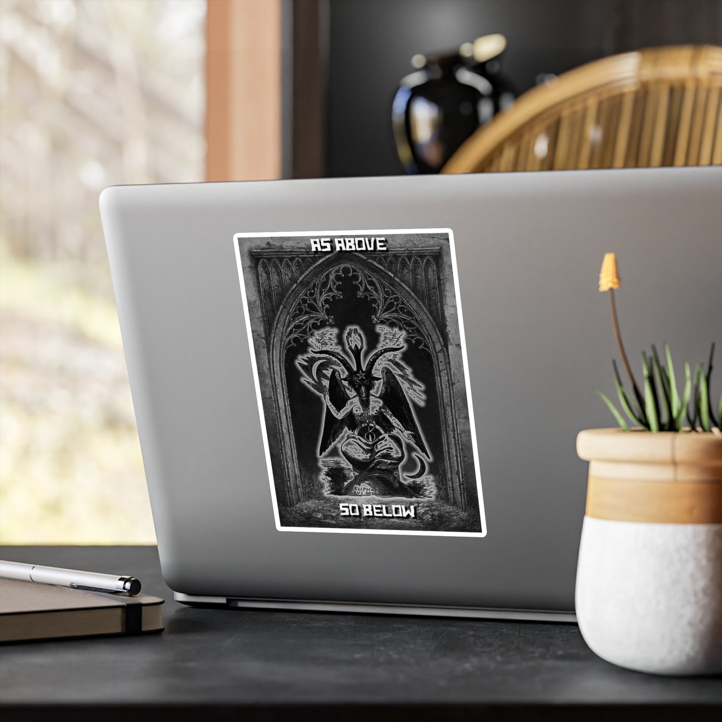 Baphomet - As Above So Below - Kiss-Cut Vinyl Decals