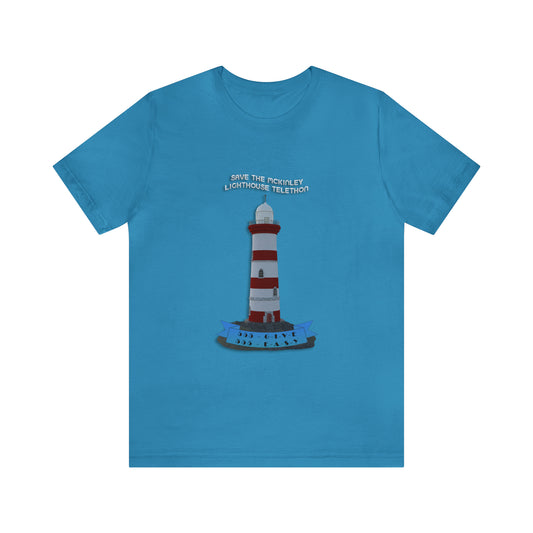 Save The McKinley Lighthouse Telethon - The Golden Girls - Unisex Jersey Short Sleeve Tee