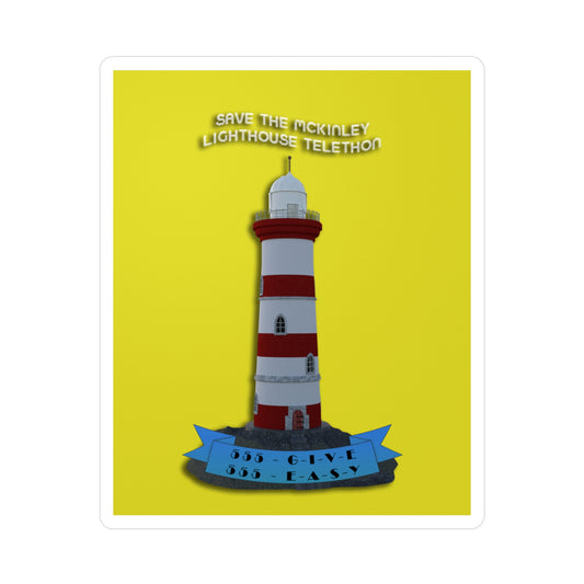 Save The McKinley Lighthouse Telethon - The Golden Girls - Kiss-Cut Vinyl Decals
