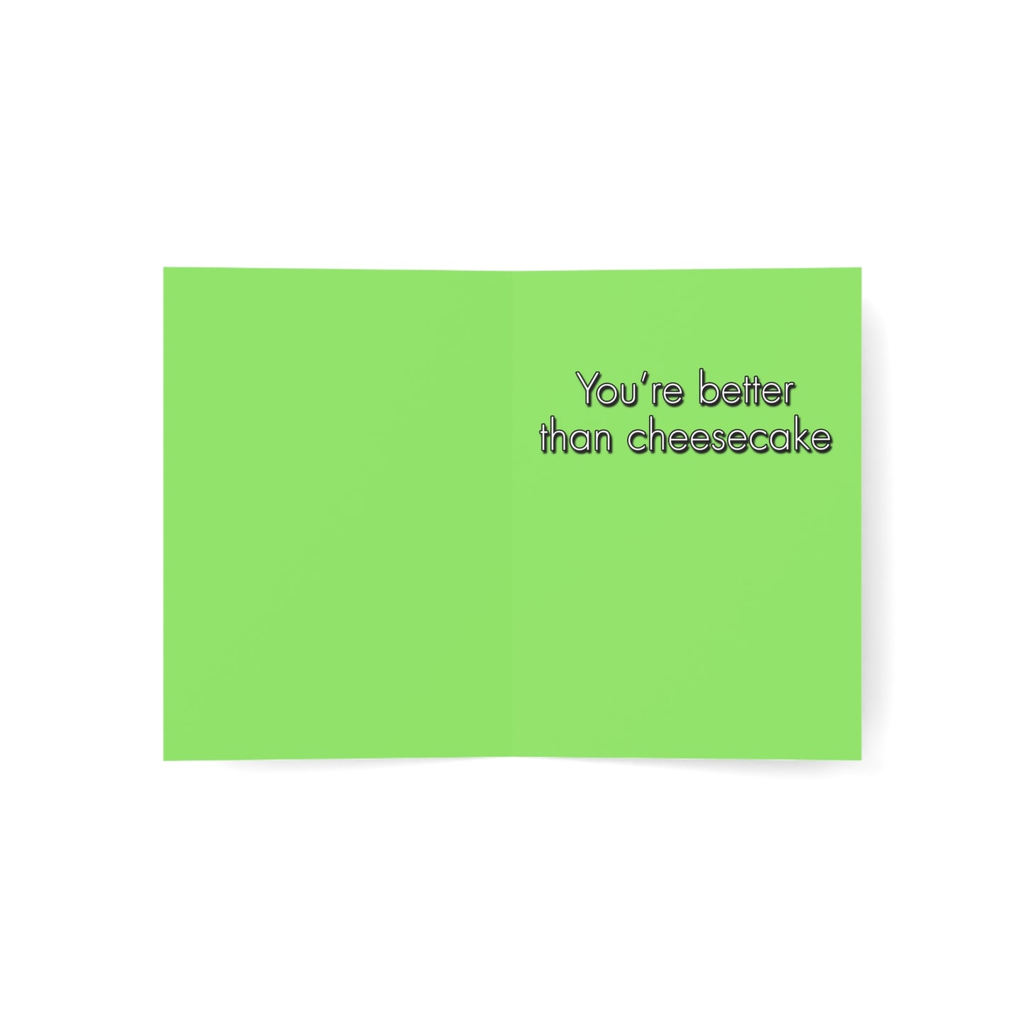 Thank You for Being a Friend Greeting Card (Green) - The Golden Girls - (1, 10, 30, and 50pcs)