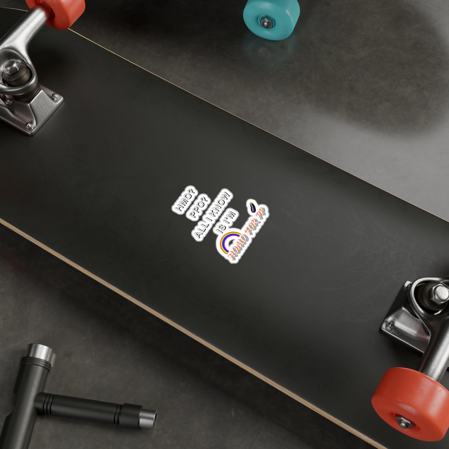 Homo for PP - HMO? PPO? - Kiss-Cut Vinyl Decals