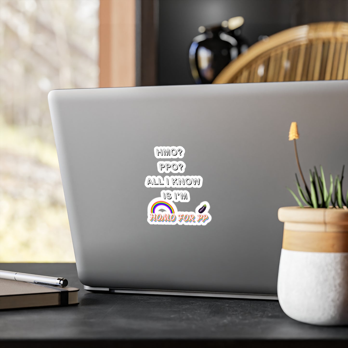 Homo for PP - HMO? PPO? - Kiss-Cut Vinyl Decals