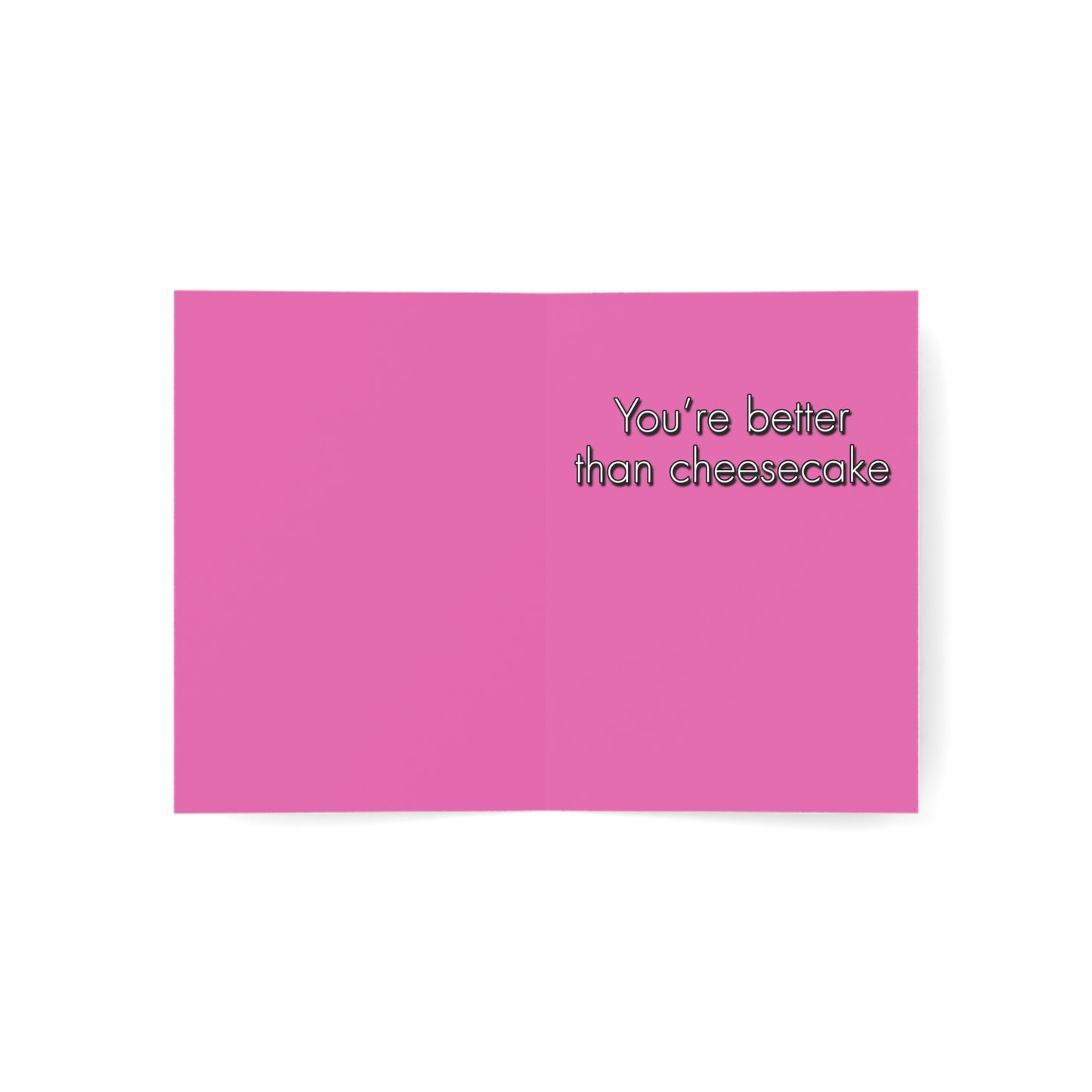 Thank You for Being a Friend Greeting Card (Pink) - The Golden Girls - (1, 10, 30, and 50pcs)