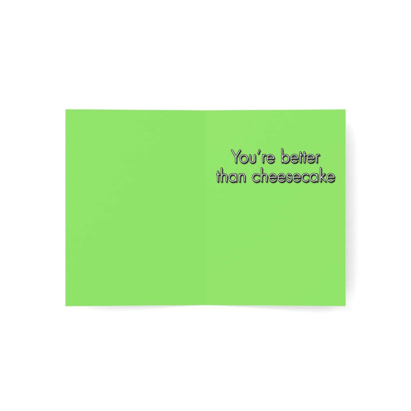 Thank You for Being a Friend Greeting Card (Green) - The Golden Girls - (1, 10, 30, and 50pcs)