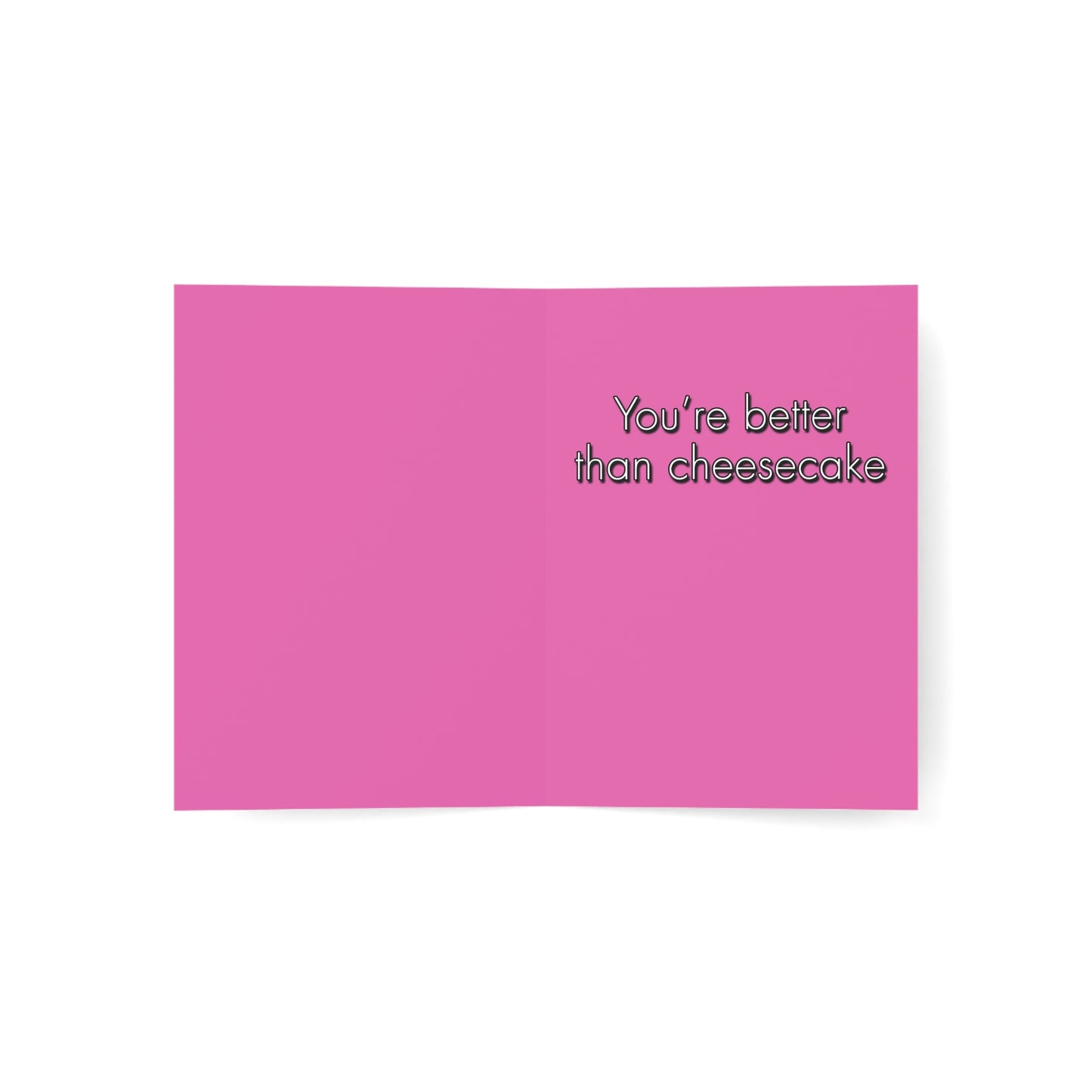 Thank You for Being a Friend Greeting Card (Pink) - The Golden Girls - (1, 10, 30, and 50pcs)